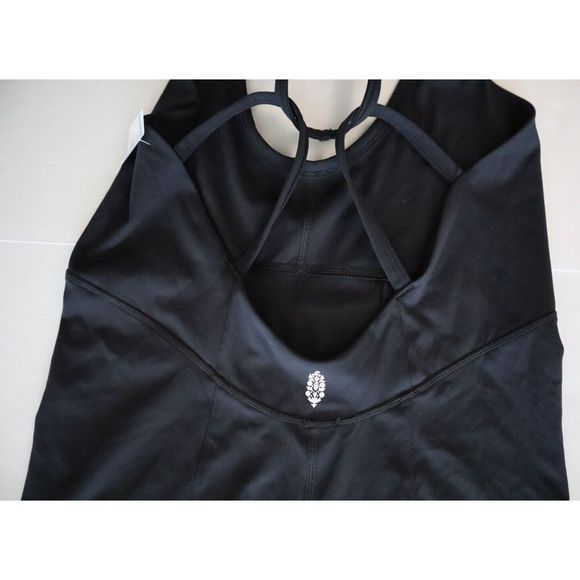 Free People Movement OB1715721 Women's Sz XL Black All Star Runsie - Picture 11 of 13